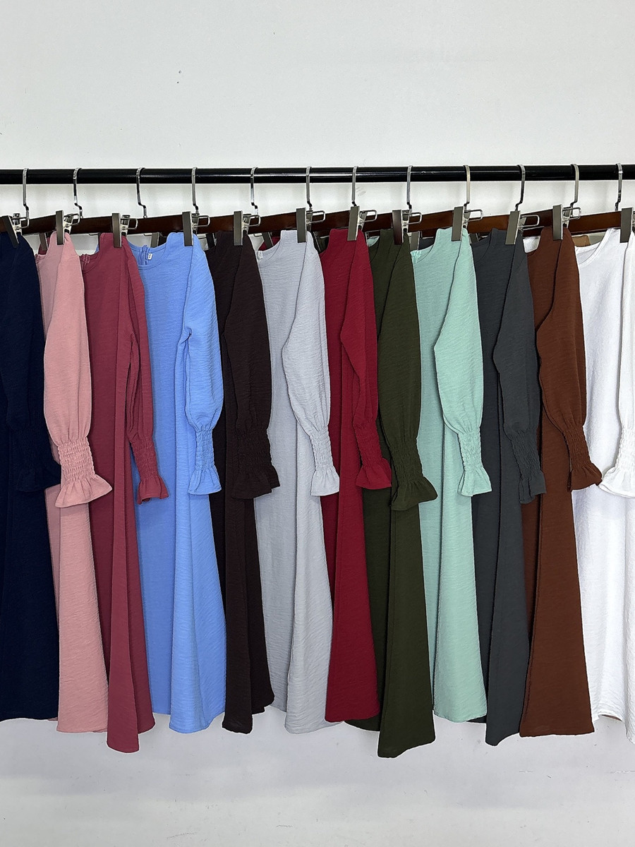 Abaya Modest Wear - Abito Lungo con Volant per Bambine