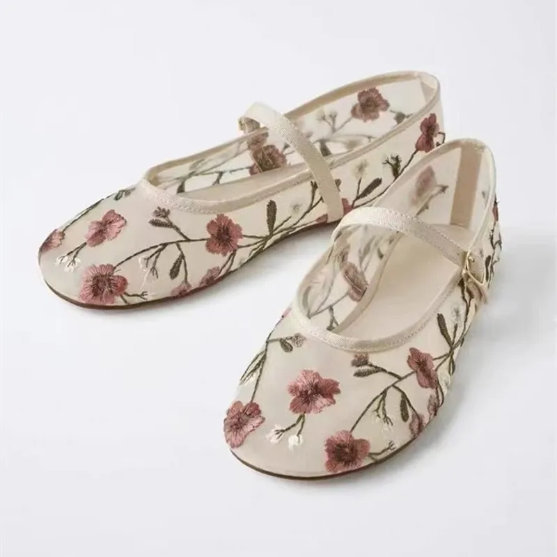 Ethnic Fashion Brands - Ballerine per il tempo libero ricamate