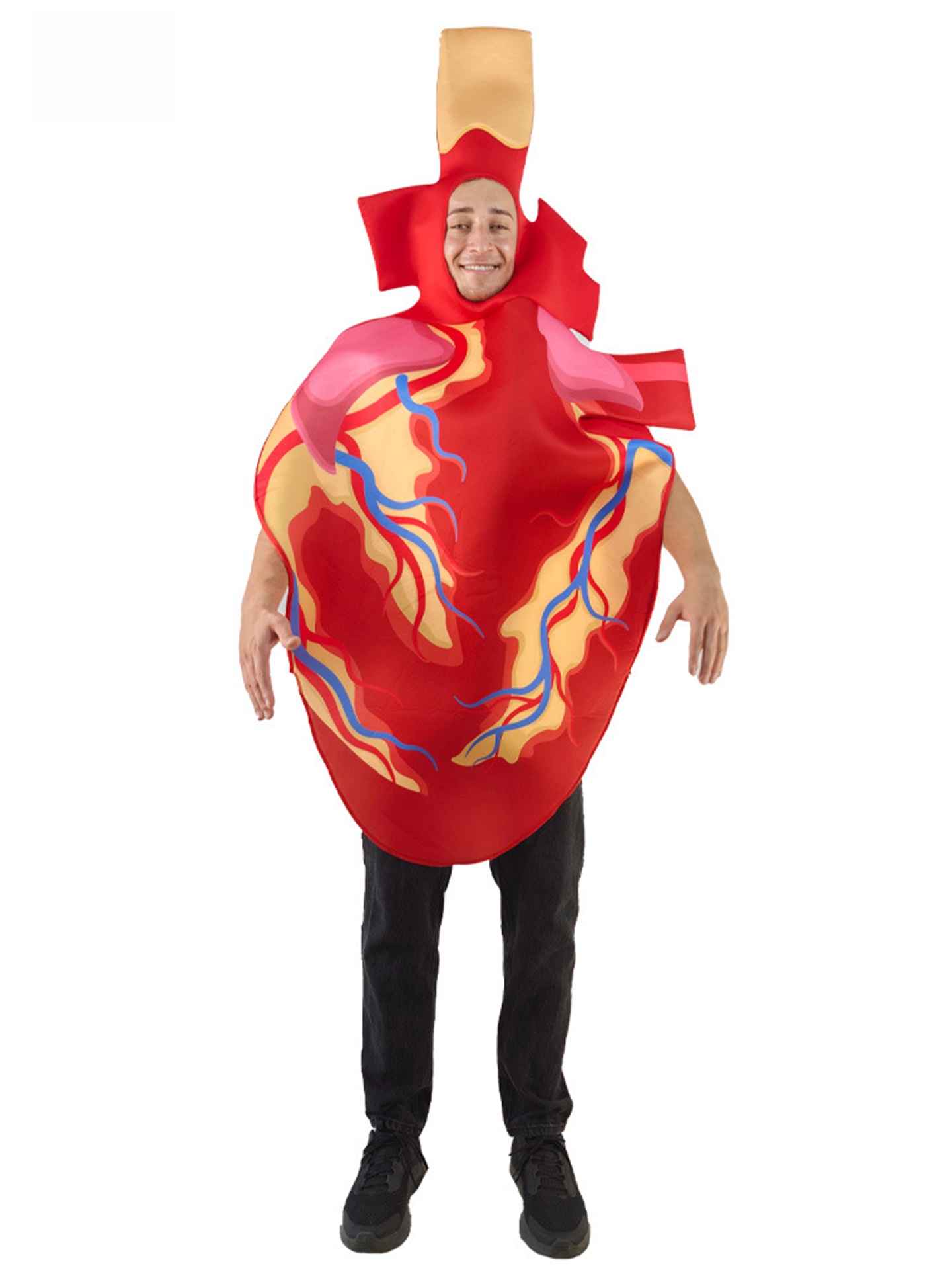 Ethnic Fashion Designers - Costume da Cuore Gigante per Feste