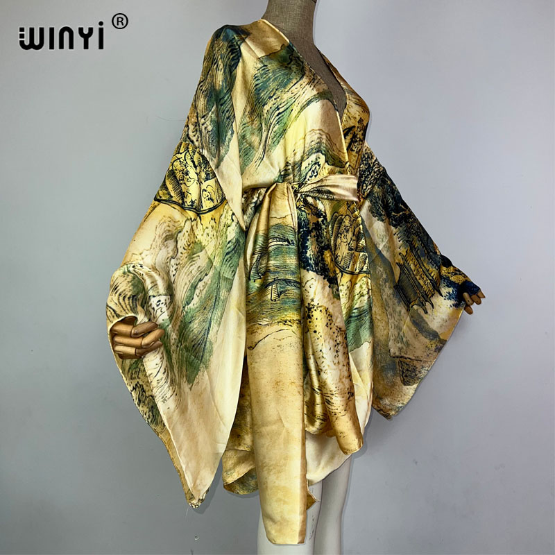 WINYI Africa kimono cinese pit - Kaftan Women Boho recensione e prezzo
