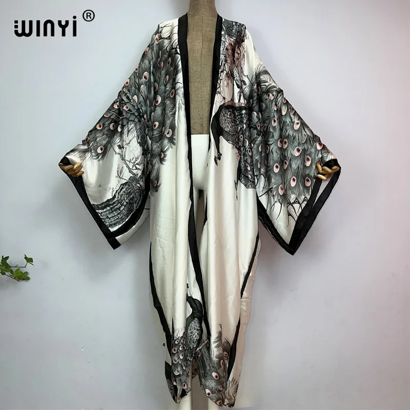 WINYI Summer Classic peacock p - Kaftan Women Boho recensione e prezzo