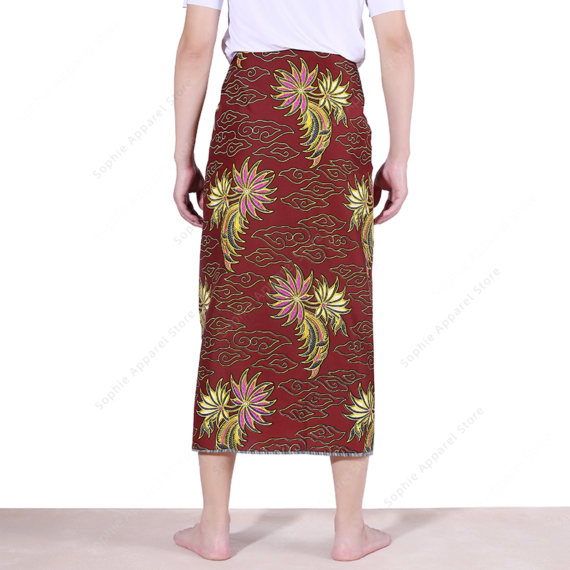 Sarong per uomo donna Myanmar  - Batik Sarong Wrap recensione e prezzo
