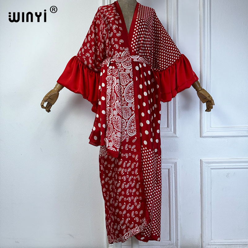 WINYI Kimono Estivo da Donna,  - Kaftan Women Boho recensione e prezzo