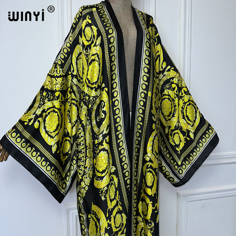 WINYI Africa boho print kimono - Kaftan Women Boho recensione e prezzo