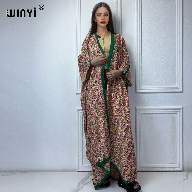 WINYI Kimono Estate sexy stamp - Kaftan Women Boho recensione e prezzo