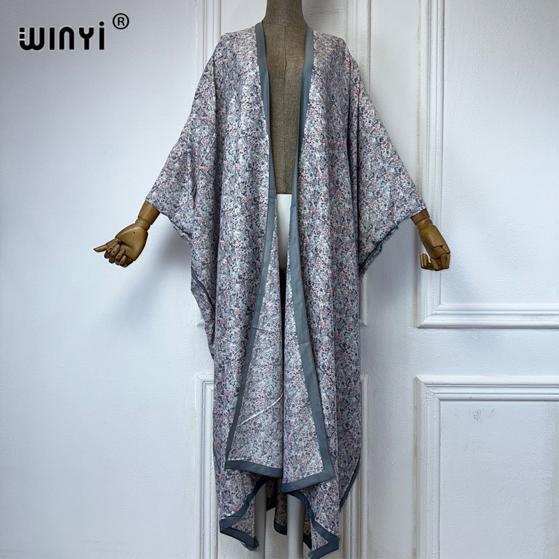 WINYI Kimono Estate sexy stamp - Kaftan Women Boho recensione e prezzo