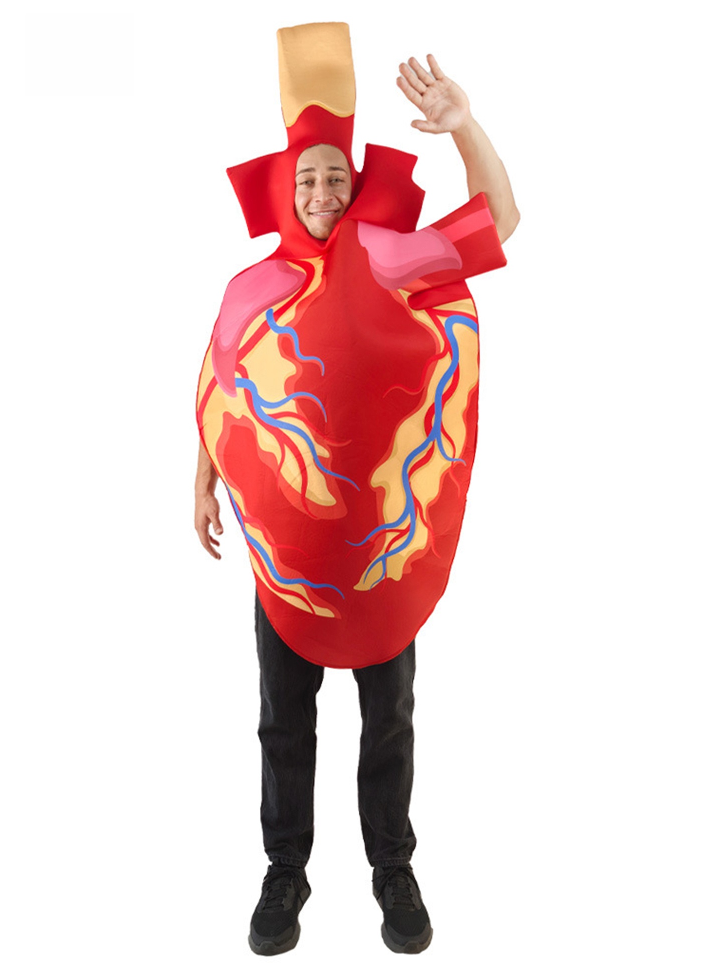 Costume da Cuore Gigante per F - Ethnic Fashion Designers recensione e prezzo
