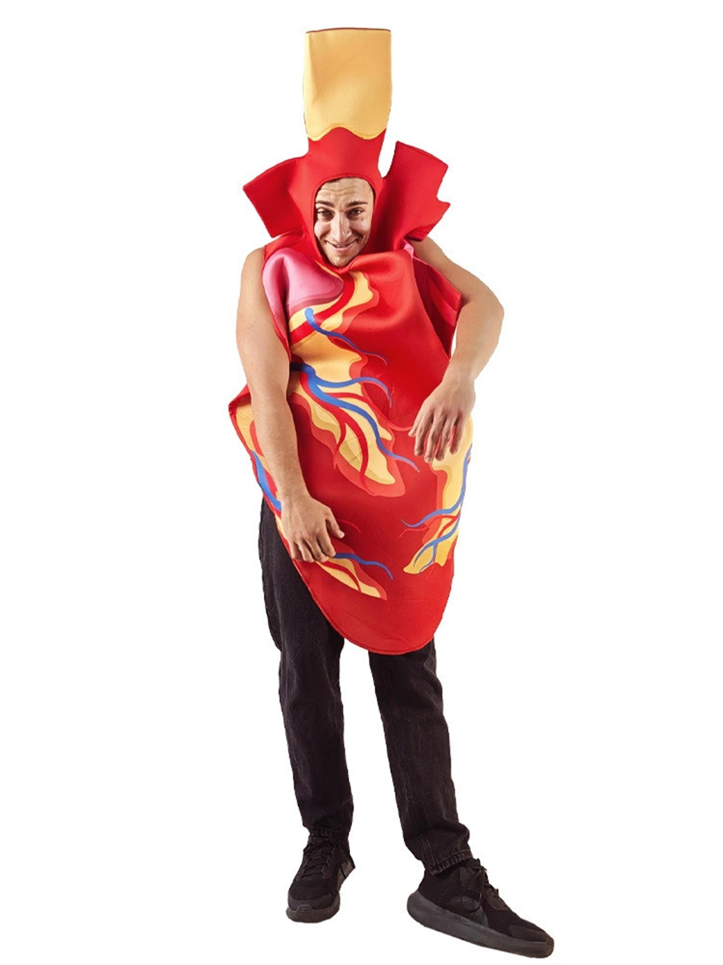 Costume da Cuore Gigante per F - Ethnic Fashion Designers recensione e prezzo