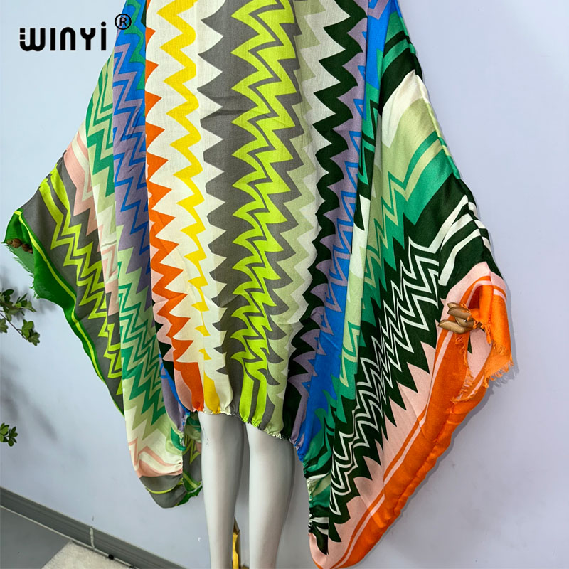 WINYI donne Sexy un collo maxi - Kaftan Women Boho recensione e prezzo
