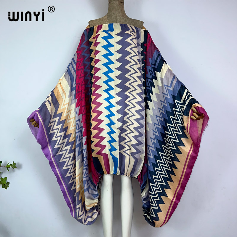 WINYI donne Sexy un collo maxi - Kaftan Women Boho recensione e prezzo