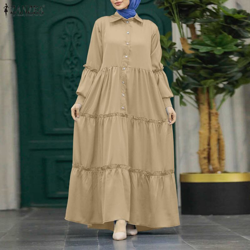 ZANZEA Abito Lungo Modesto per - Abaya Modest Wear recensione e prezzo