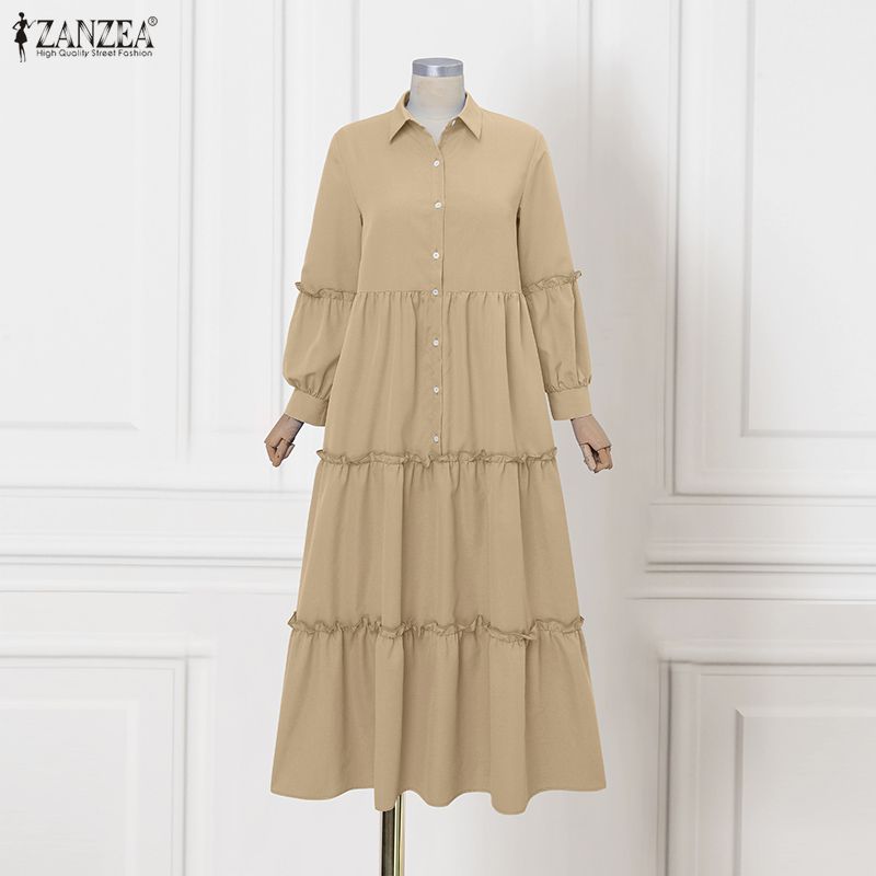 ZANZEA Abito Lungo Modesto per - Abaya Modest Wear recensione e prezzo