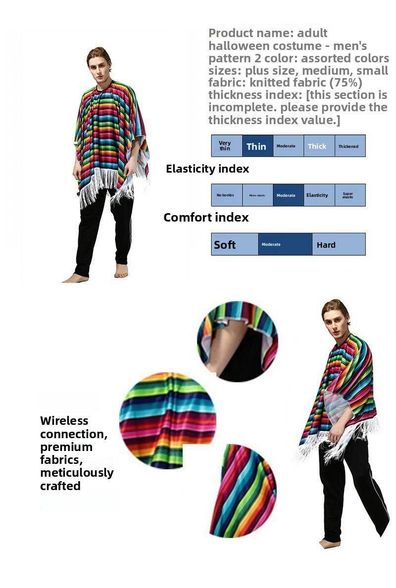 Mantello di Halloween per adul - Ethnic Fashion Brands recensione e prezzo