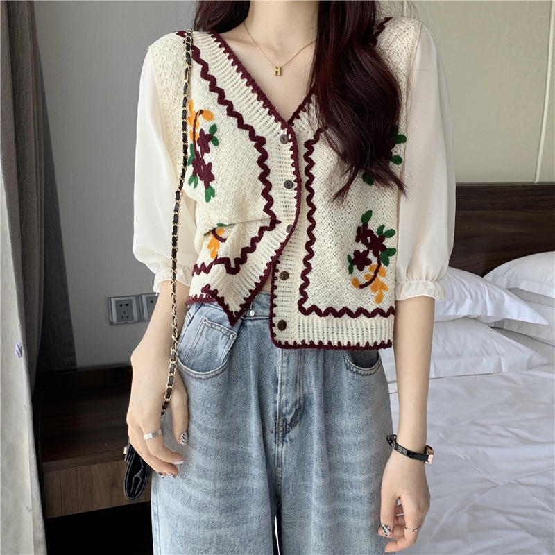 Cardigan Aperto con Ricami in  - Ethnic Fashion Designers recensione e prezzo