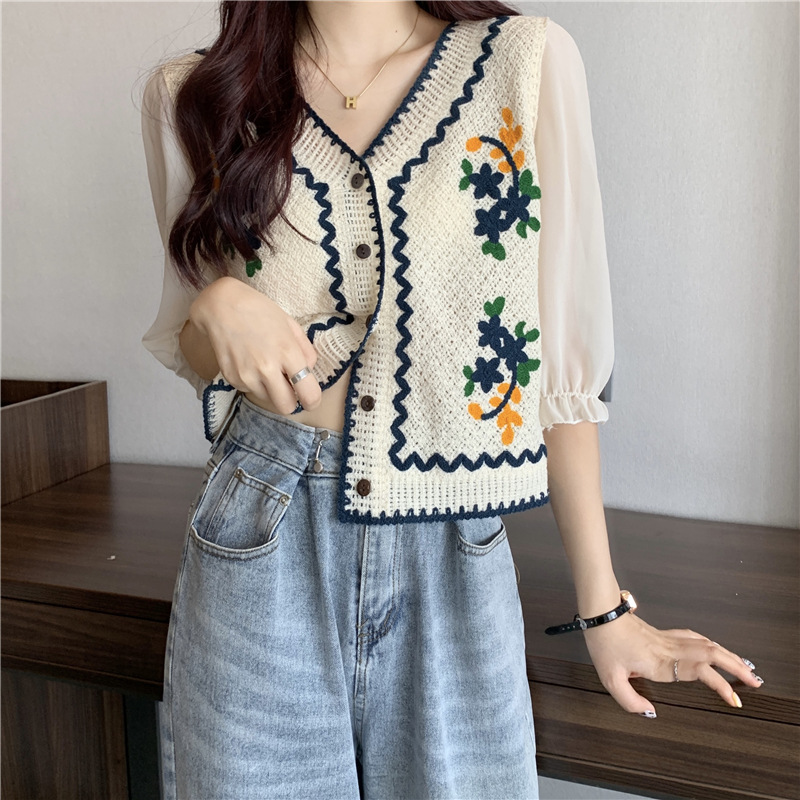 Cardigan Aperto con Ricami in  - Ethnic Fashion Designers recensione e prezzo