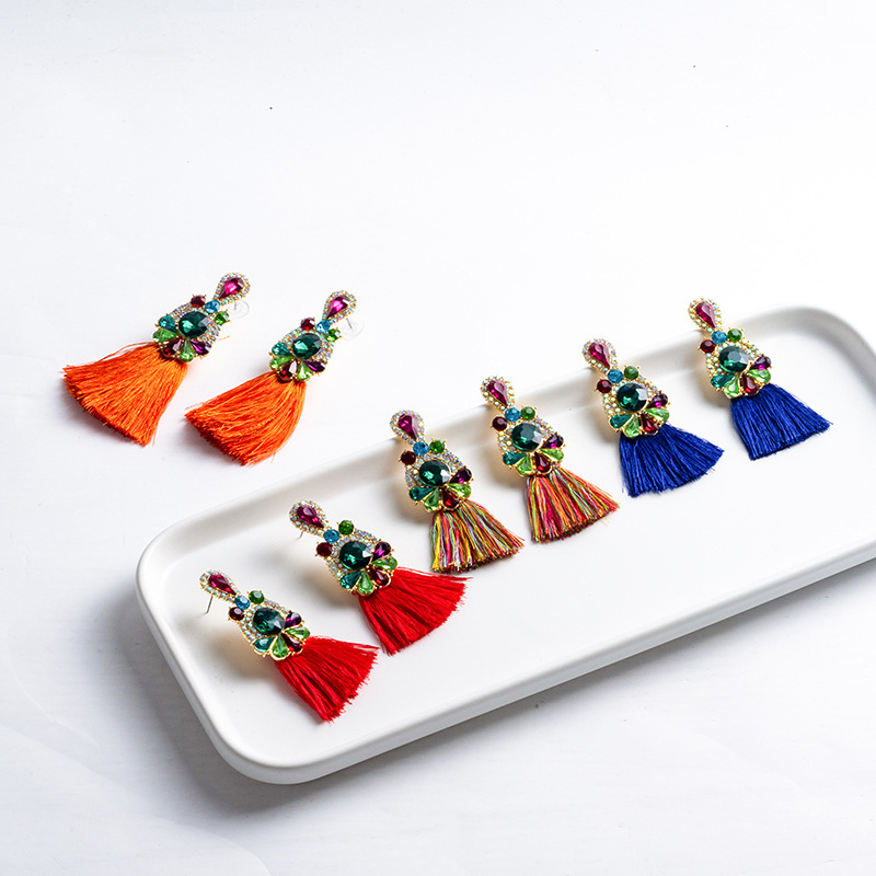 Orecchini con Diamanti Colorat - Ethnic Fashion Brands recensione e prezzo