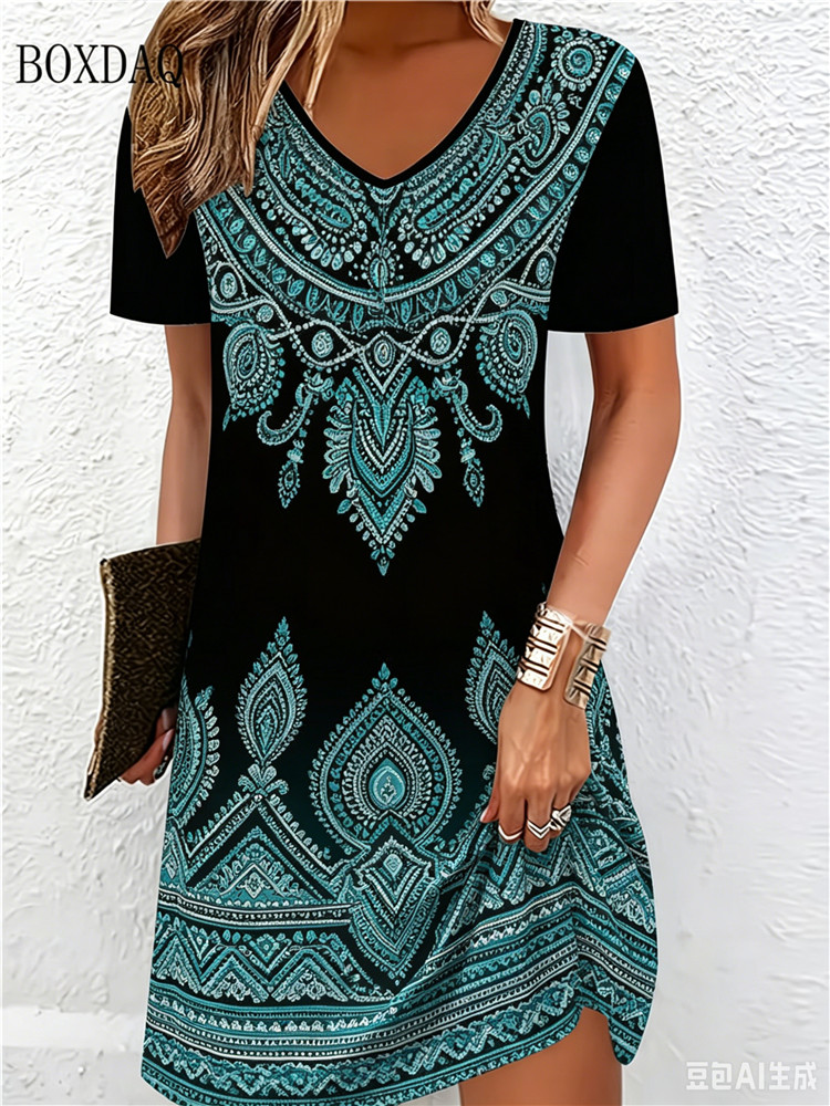 Abiti Vintage Etnici Stampati  - Ethnic Fashion Clothing recensione e prezzo